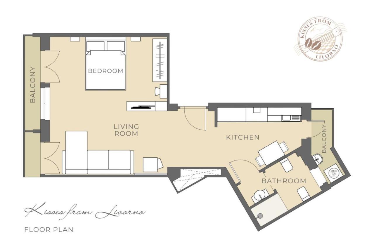 Kisses From Livorno Open Space Apartment - No Pets Allowed Exterior photo